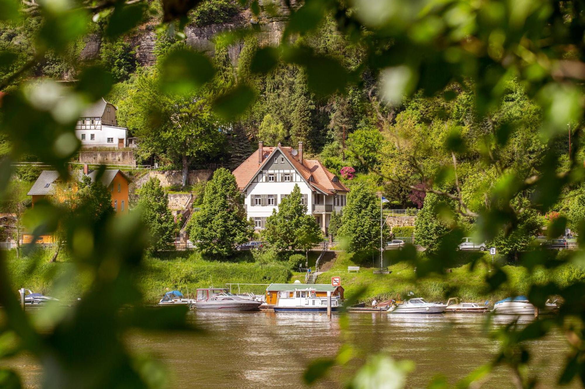 Villa Elbufer Bad Schandau Exteriér fotografie