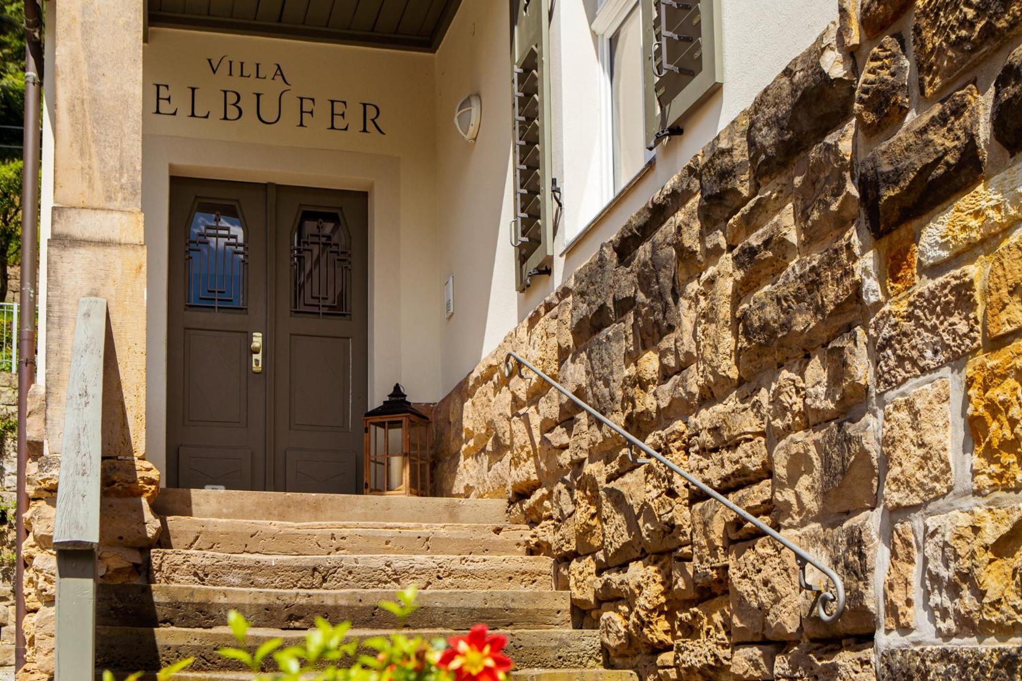 Villa Elbufer Bad Schandau Exteriér fotografie