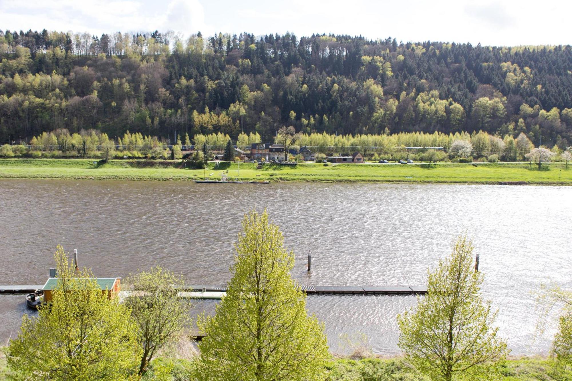 Villa Elbufer Bad Schandau Exteriér fotografie
