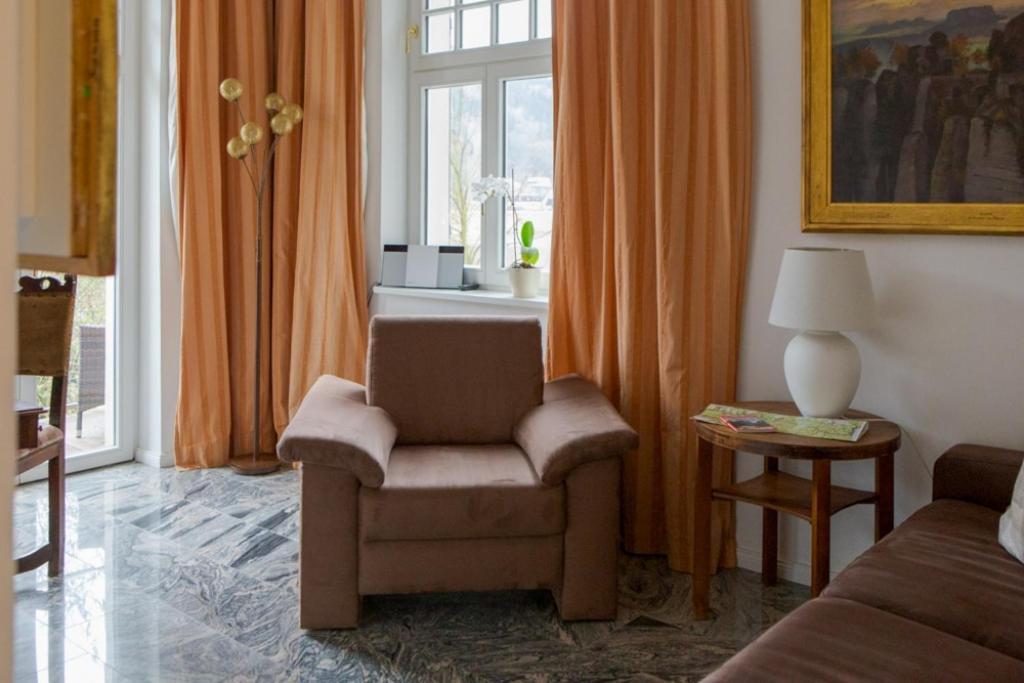 Villa Elbufer Bad Schandau Exteriér fotografie
