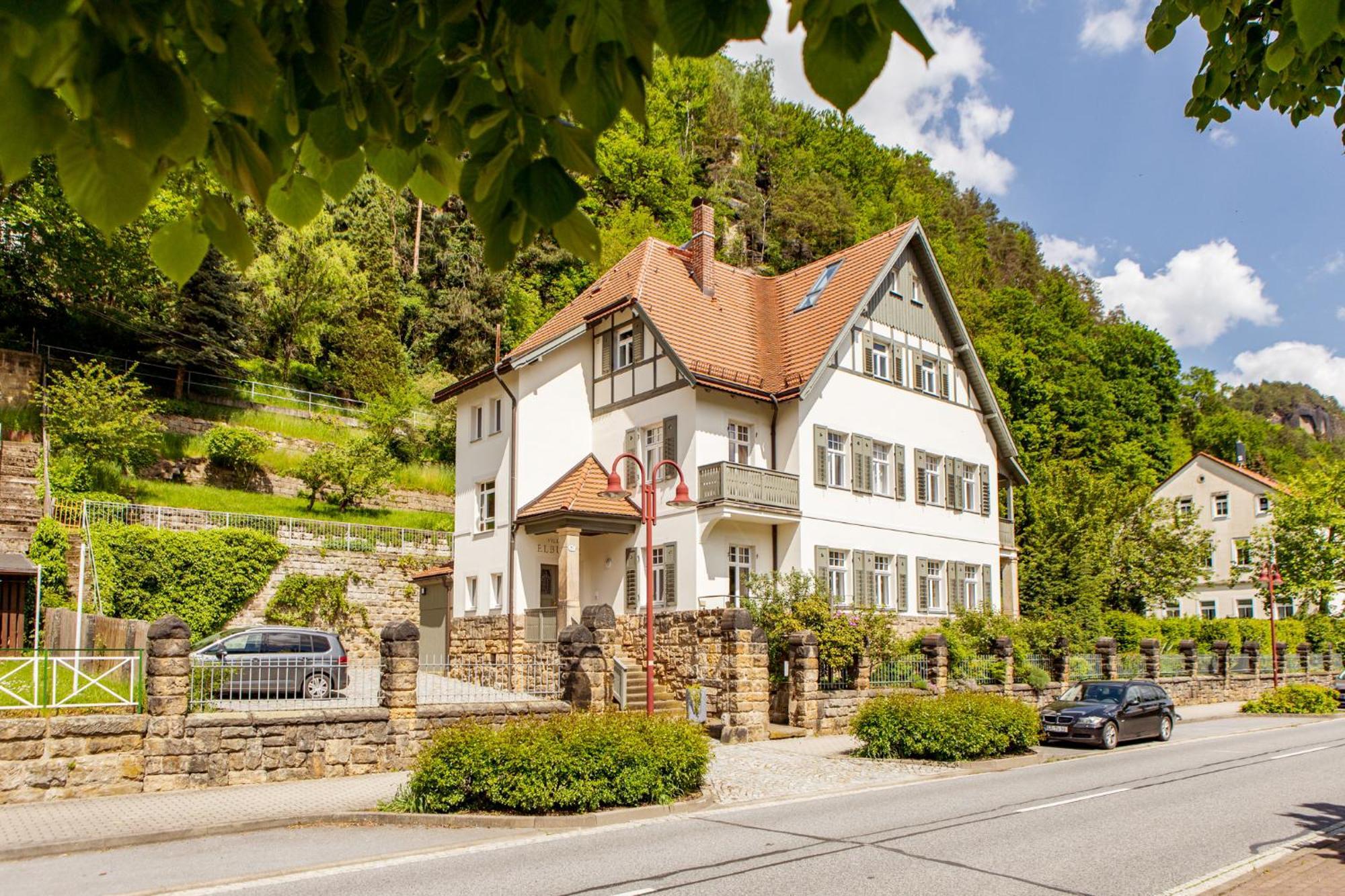 Villa Elbufer Bad Schandau Exteriér fotografie